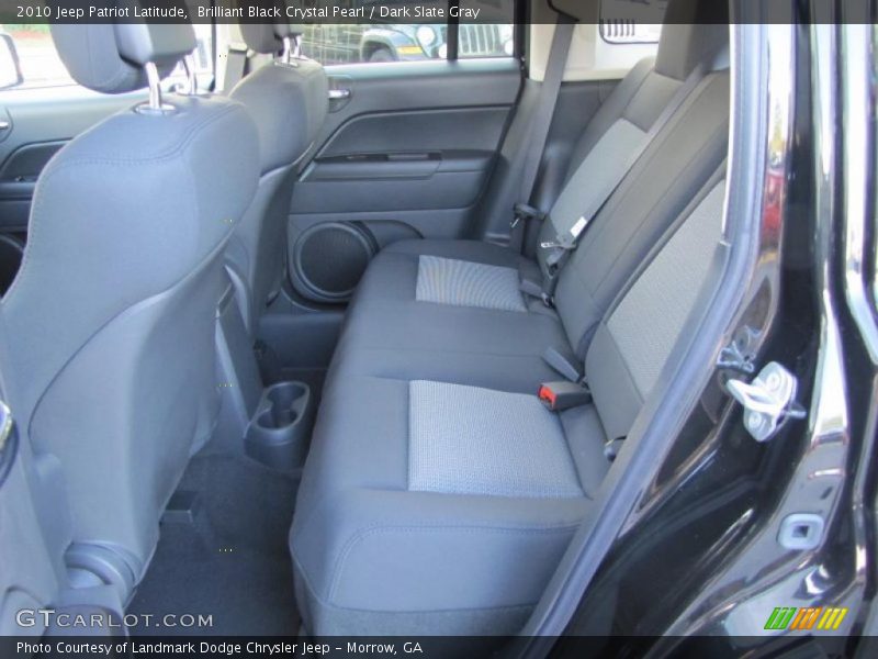 Brilliant Black Crystal Pearl / Dark Slate Gray 2010 Jeep Patriot Latitude