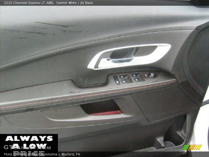 Summit White / Jet Black 2010 Chevrolet Equinox LT AWD