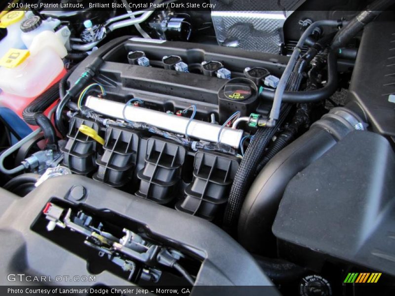 Brilliant Black Crystal Pearl / Dark Slate Gray 2010 Jeep Patriot Latitude