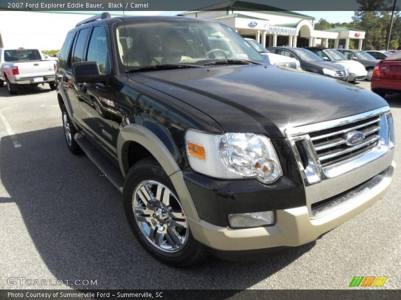 Black / Camel 2007 Ford Explorer Eddie Bauer