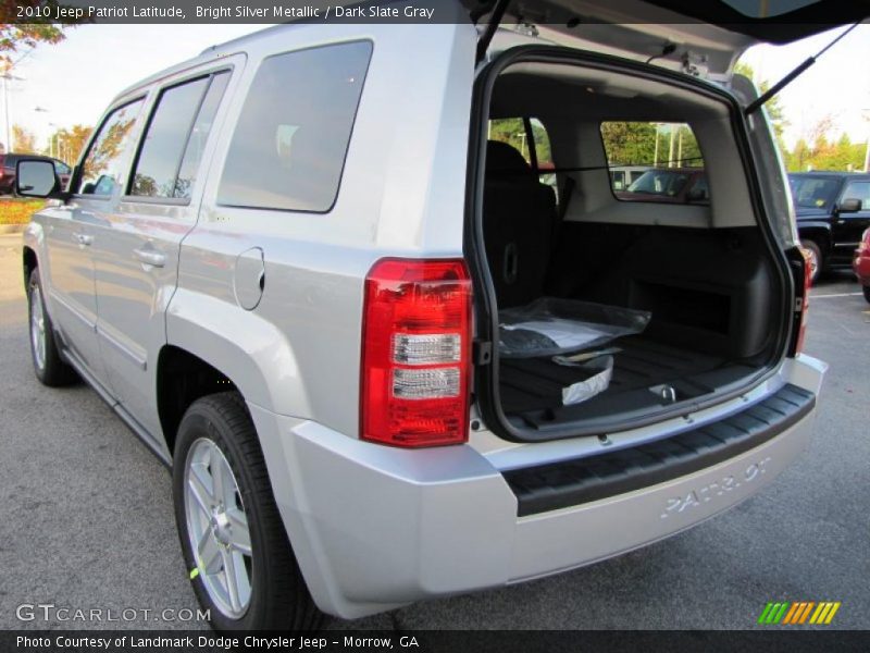 Bright Silver Metallic / Dark Slate Gray 2010 Jeep Patriot Latitude