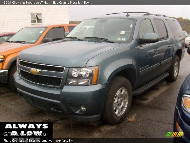 Blue Granite Metallic / Ebony 2009 Chevrolet Suburban LT 4x4