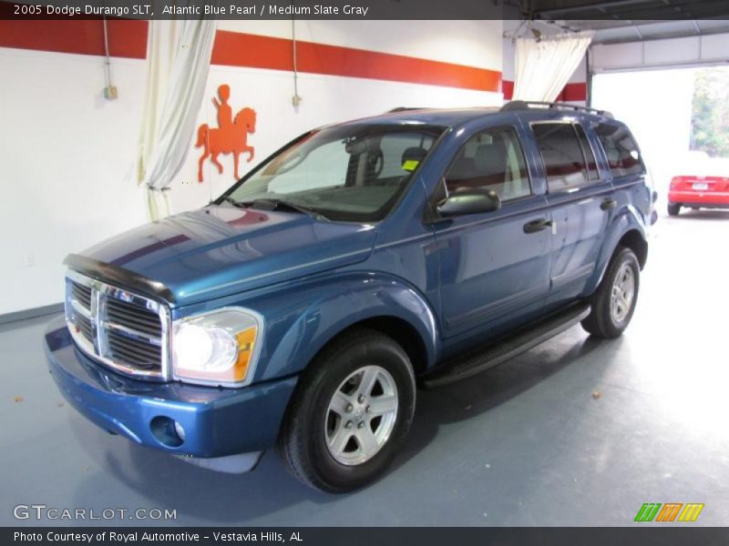 Atlantic Blue Pearl / Medium Slate Gray 2005 Dodge Durango SLT