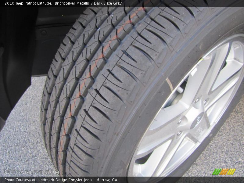 Bright Silver Metallic / Dark Slate Gray 2010 Jeep Patriot Latitude