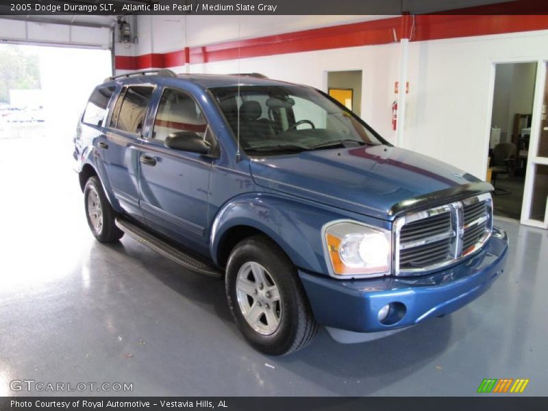 Atlantic Blue Pearl / Medium Slate Gray 2005 Dodge Durango SLT