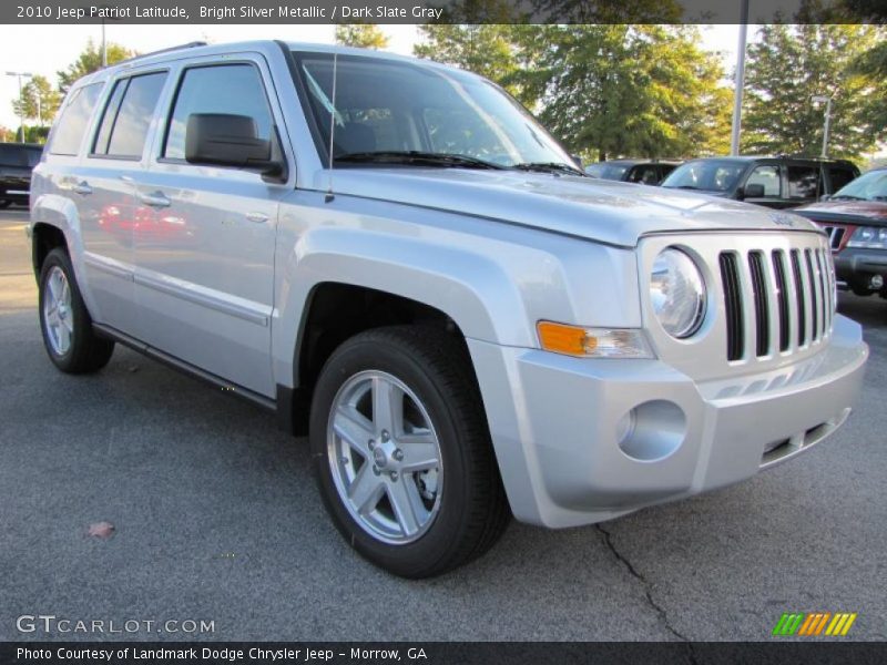 Bright Silver Metallic / Dark Slate Gray 2010 Jeep Patriot Latitude