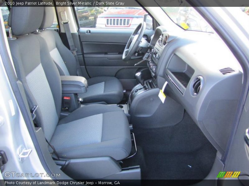 Bright Silver Metallic / Dark Slate Gray 2010 Jeep Patriot Latitude