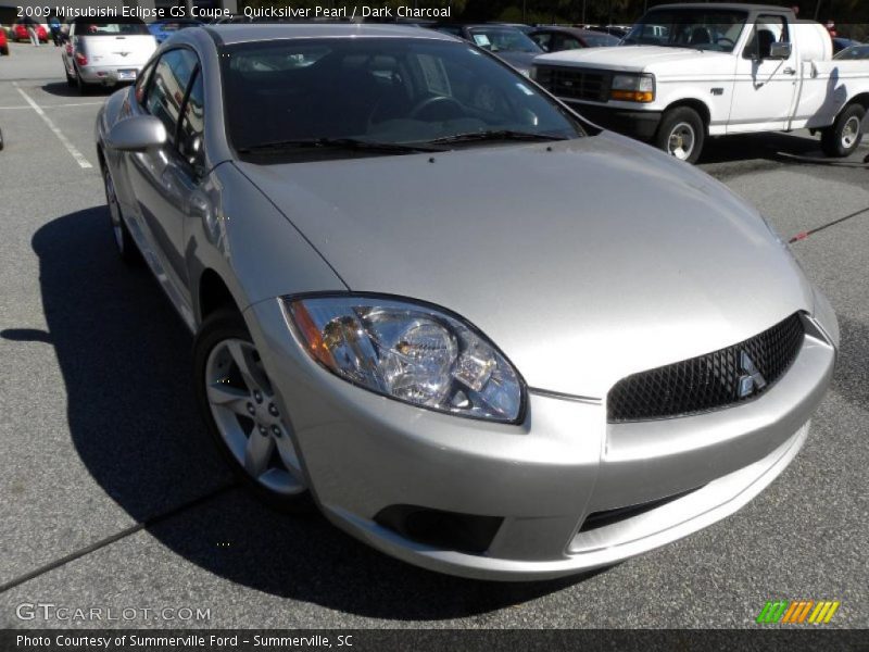 Quicksilver Pearl / Dark Charcoal 2009 Mitsubishi Eclipse GS Coupe
