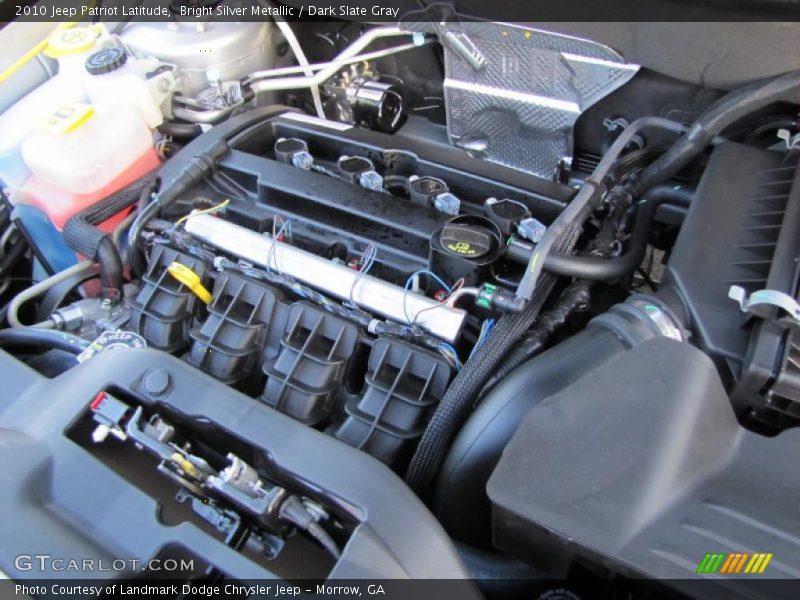 Bright Silver Metallic / Dark Slate Gray 2010 Jeep Patriot Latitude