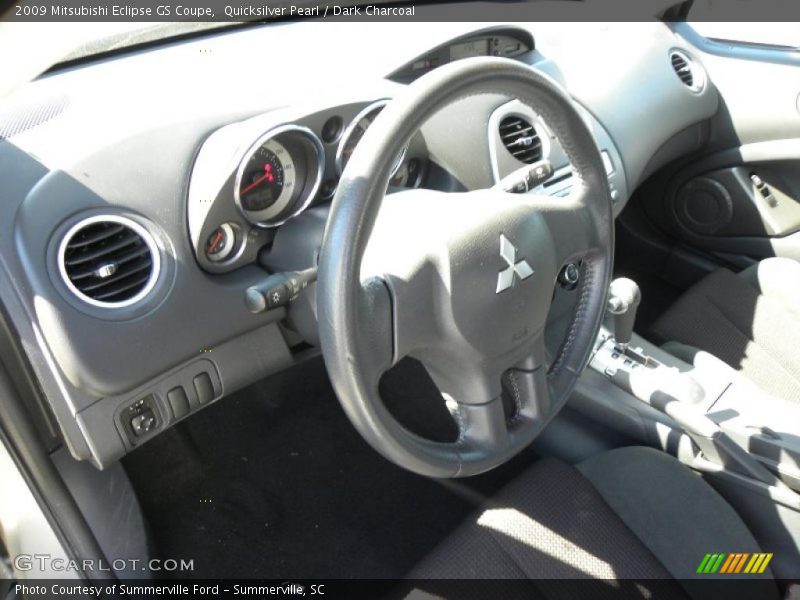 Quicksilver Pearl / Dark Charcoal 2009 Mitsubishi Eclipse GS Coupe