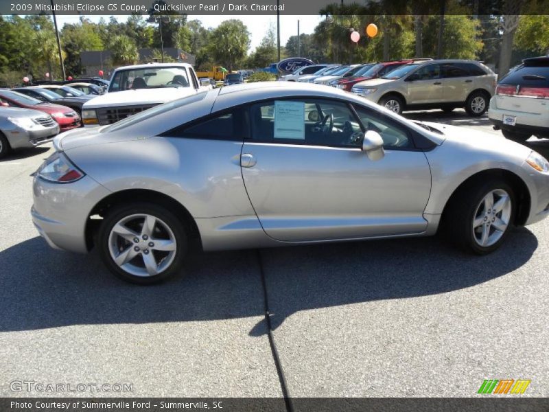 Quicksilver Pearl / Dark Charcoal 2009 Mitsubishi Eclipse GS Coupe