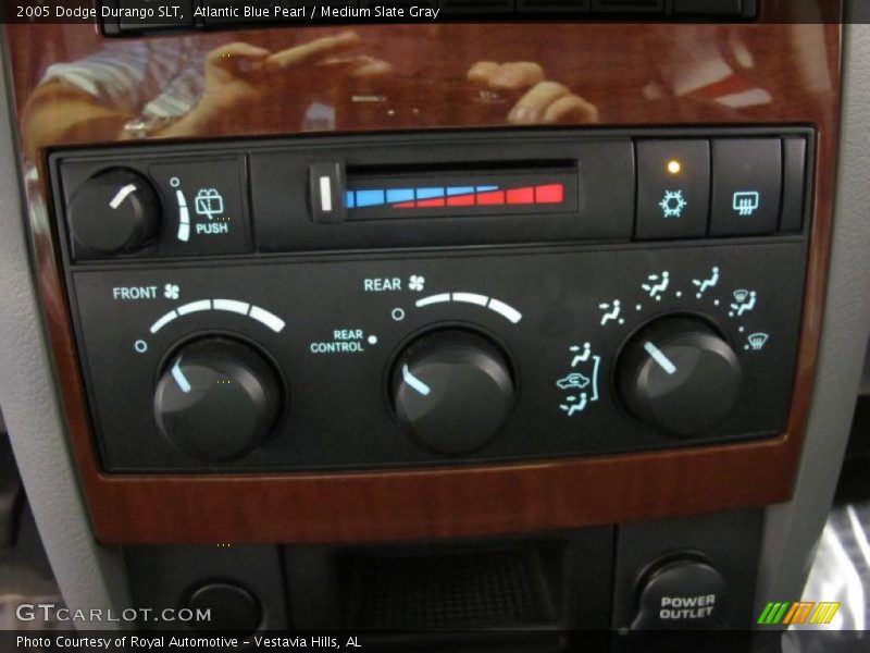 Controls of 2005 Durango SLT