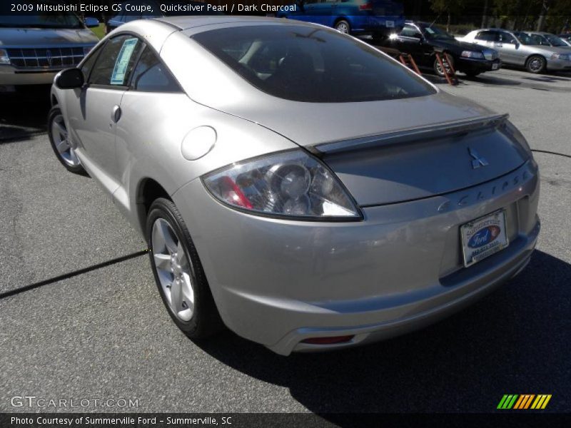 Quicksilver Pearl / Dark Charcoal 2009 Mitsubishi Eclipse GS Coupe
