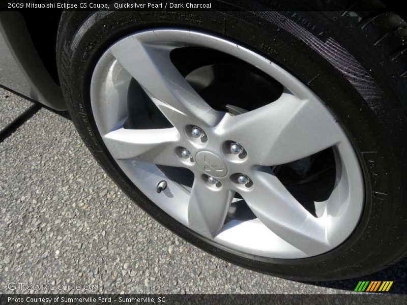 Quicksilver Pearl / Dark Charcoal 2009 Mitsubishi Eclipse GS Coupe