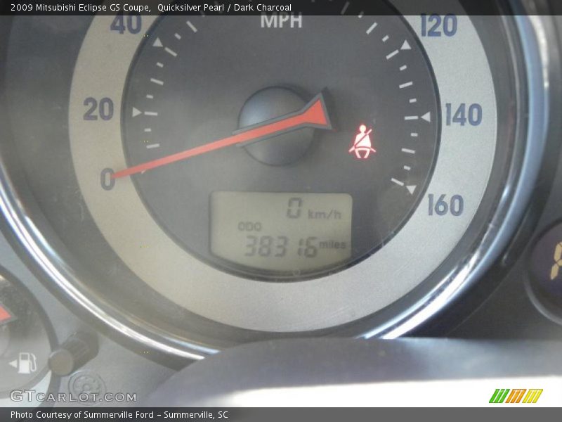 Quicksilver Pearl / Dark Charcoal 2009 Mitsubishi Eclipse GS Coupe