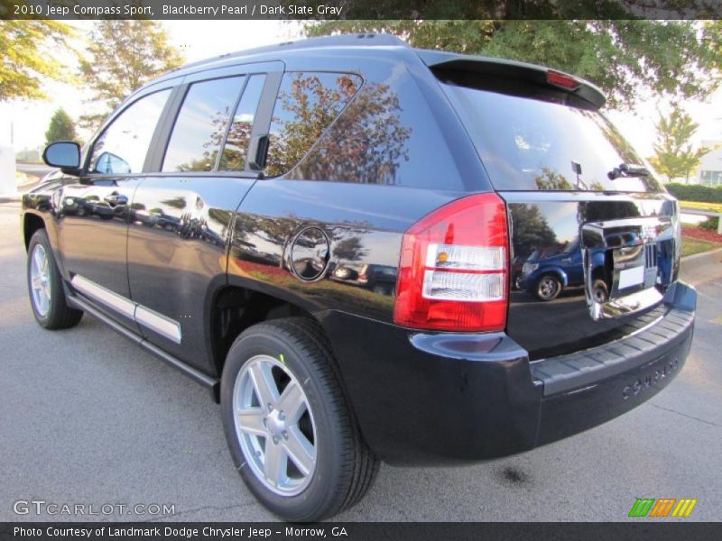 Blackberry Pearl / Dark Slate Gray 2010 Jeep Compass Sport