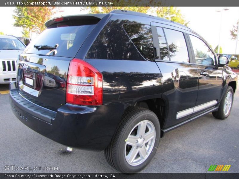 Blackberry Pearl / Dark Slate Gray 2010 Jeep Compass Sport