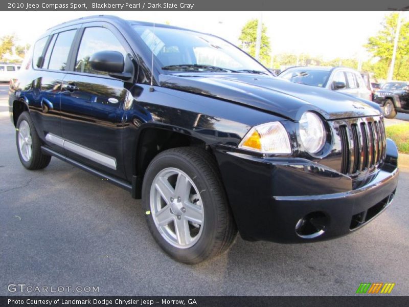 Blackberry Pearl / Dark Slate Gray 2010 Jeep Compass Sport