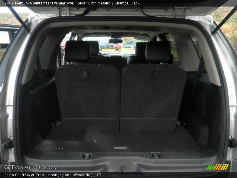 Silver Birch Metallic / Charcoal Black 2007 Mercury Mountaineer Premier AWD