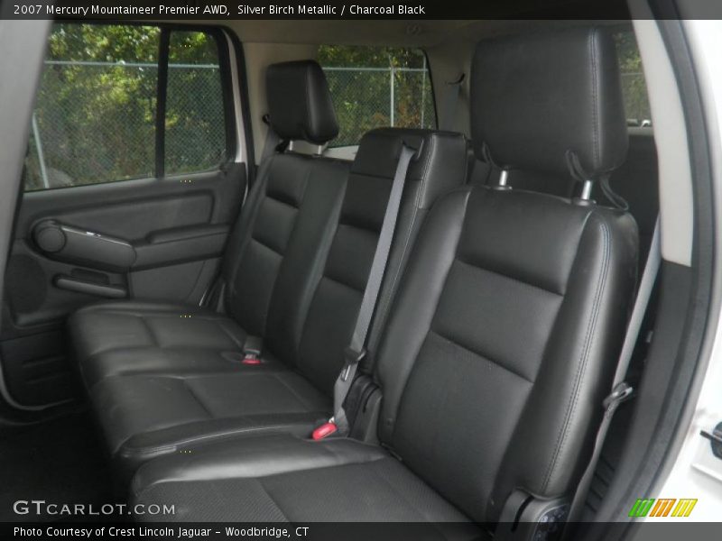 Silver Birch Metallic / Charcoal Black 2007 Mercury Mountaineer Premier AWD