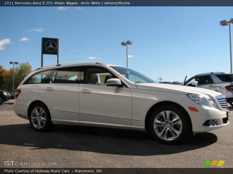 Arctic White / Almond/Mocha 2011 Mercedes-Benz E 350 4Matic Wagon