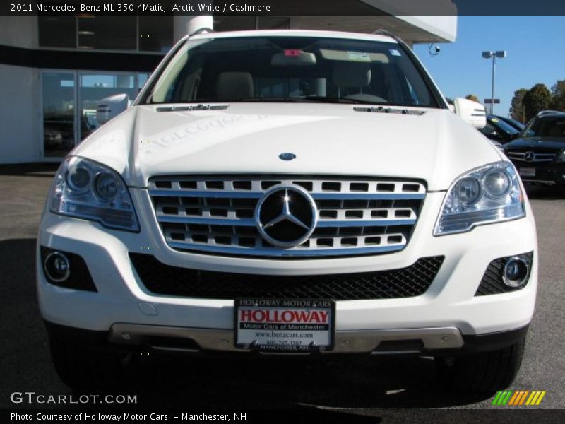 Arctic White / Cashmere 2011 Mercedes-Benz ML 350 4Matic