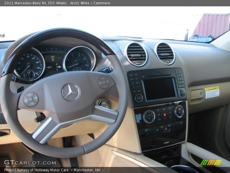  2011 ML 350 4Matic Cashmere Interior