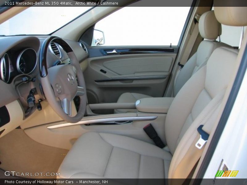  2011 ML 350 4Matic Cashmere Interior