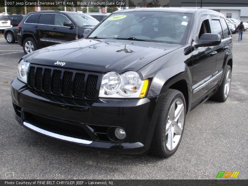 Black / Medium Slate Gray 2007 Jeep Grand Cherokee SRT8 4x4