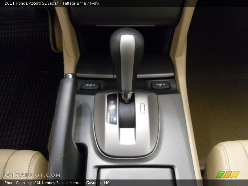 2011 Accord SE Sedan 5 Speed Automatic Shifter
