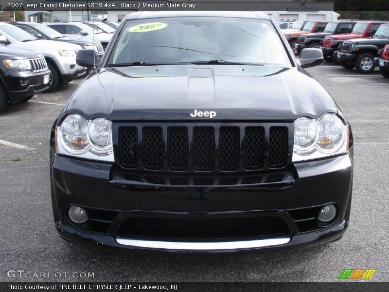 Black / Medium Slate Gray 2007 Jeep Grand Cherokee SRT8 4x4