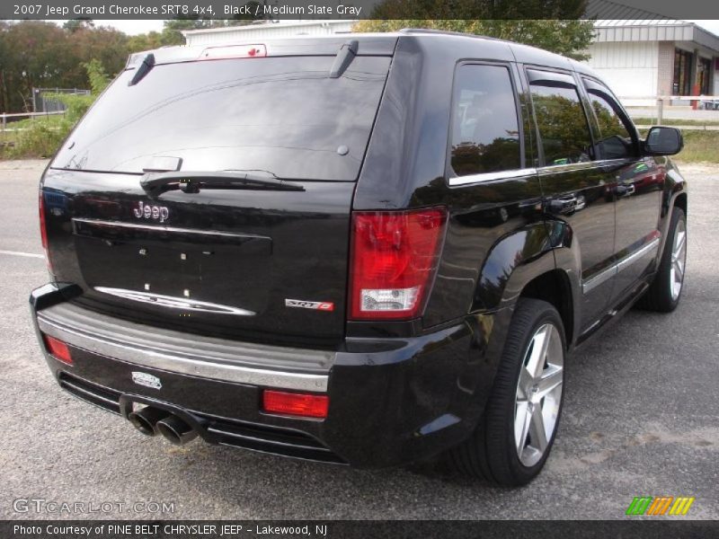 Black / Medium Slate Gray 2007 Jeep Grand Cherokee SRT8 4x4