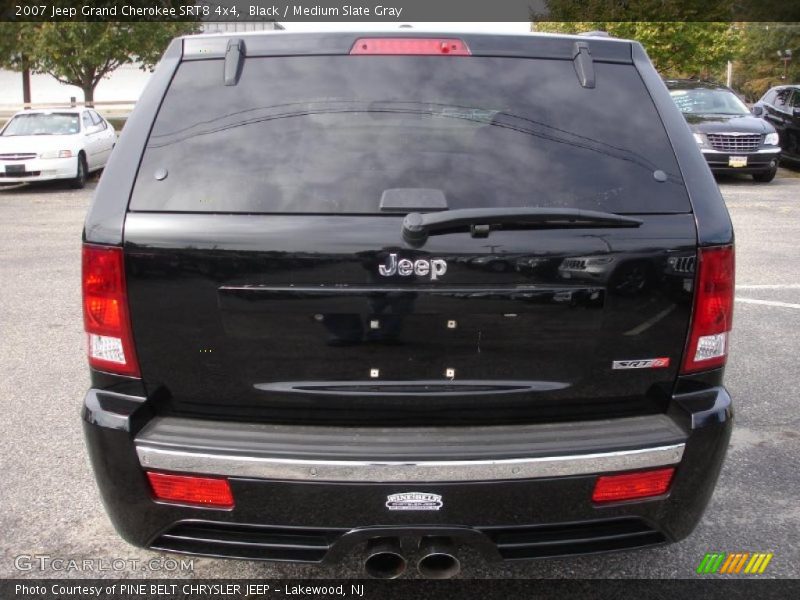 Black / Medium Slate Gray 2007 Jeep Grand Cherokee SRT8 4x4