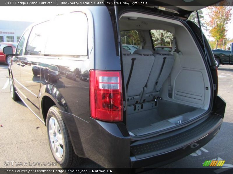 Blackberry Metallic / Medium Slate Gray/Light Shale 2010 Dodge Grand Caravan SE