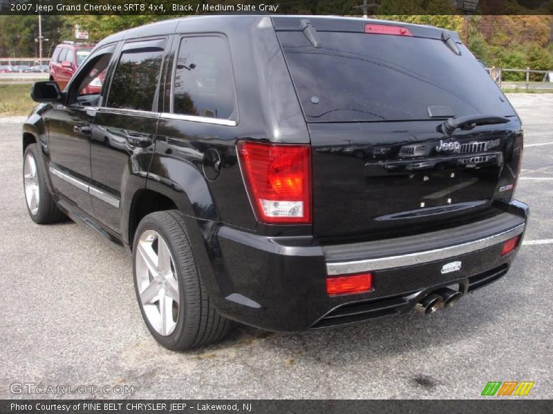 Black / Medium Slate Gray 2007 Jeep Grand Cherokee SRT8 4x4