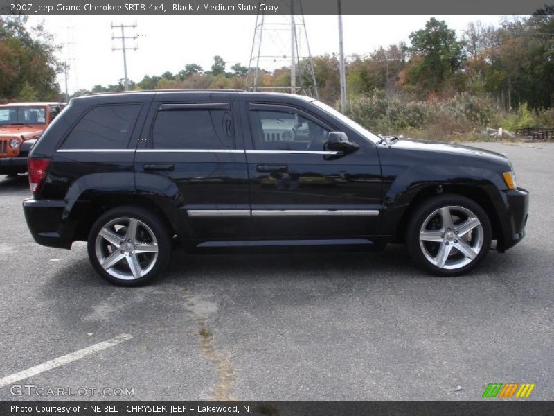 Black / Medium Slate Gray 2007 Jeep Grand Cherokee SRT8 4x4