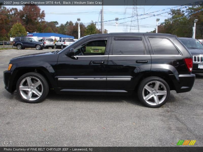 Black / Medium Slate Gray 2007 Jeep Grand Cherokee SRT8 4x4