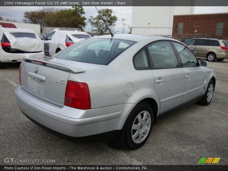 Satin Silver Metallic / Black 2000 Volkswagen Passat GLX V6 AWD Sedan