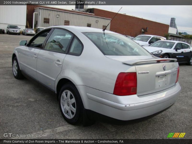 Satin Silver Metallic / Black 2000 Volkswagen Passat GLX V6 AWD Sedan
