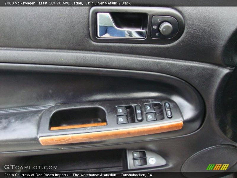 Satin Silver Metallic / Black 2000 Volkswagen Passat GLX V6 AWD Sedan