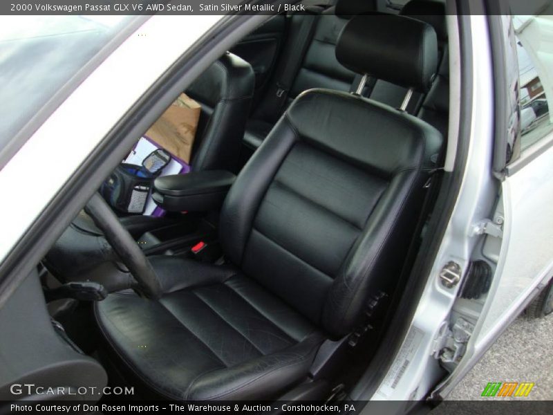Satin Silver Metallic / Black 2000 Volkswagen Passat GLX V6 AWD Sedan