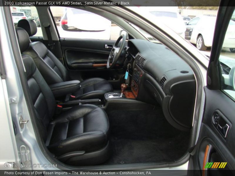 Satin Silver Metallic / Black 2000 Volkswagen Passat GLX V6 AWD Sedan