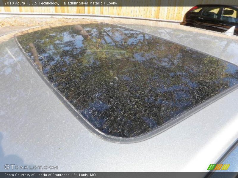 Palladium Silver Metallic / Ebony 2010 Acura TL 3.5 Technology
