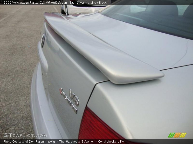 Satin Silver Metallic / Black 2000 Volkswagen Passat GLX V6 AWD Sedan