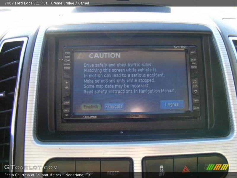 Creme Brulee / Camel 2007 Ford Edge SEL Plus