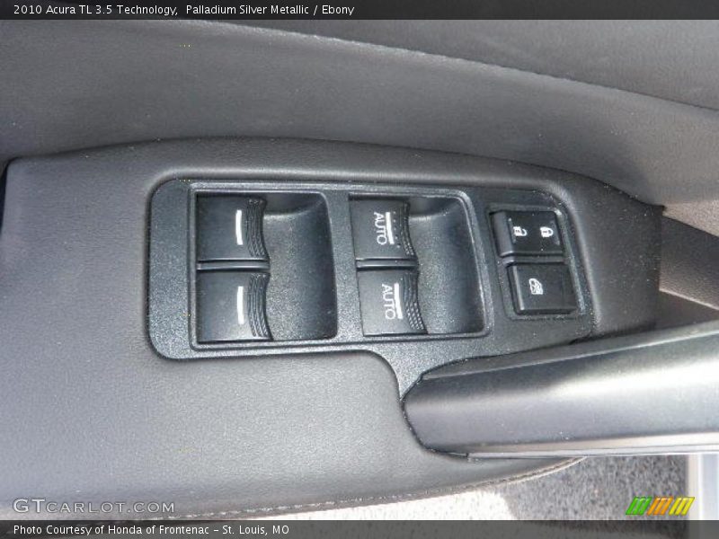 Palladium Silver Metallic / Ebony 2010 Acura TL 3.5 Technology
