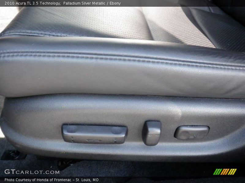 Palladium Silver Metallic / Ebony 2010 Acura TL 3.5 Technology