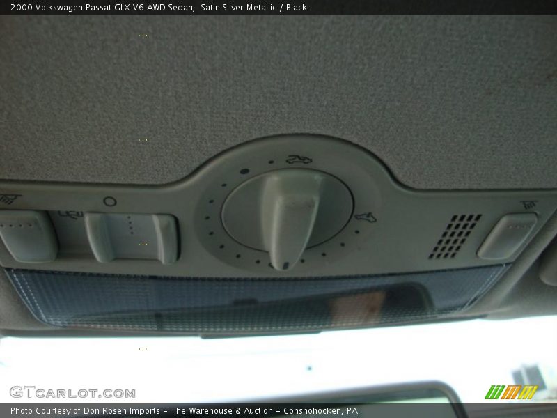 Satin Silver Metallic / Black 2000 Volkswagen Passat GLX V6 AWD Sedan