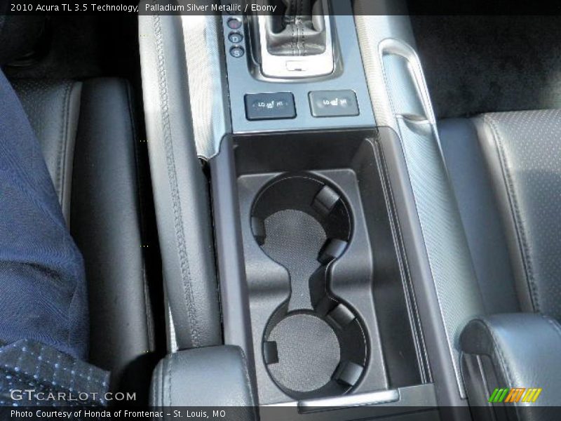 Palladium Silver Metallic / Ebony 2010 Acura TL 3.5 Technology