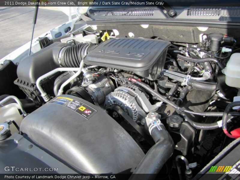  2011 Dakota Big Horn Crew Cab Engine - 3.7 Liter SOHC 12-Valve Magnum V6